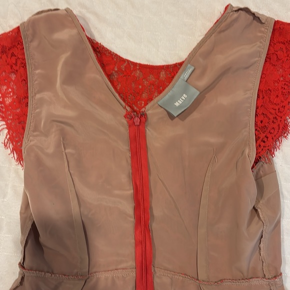 Maeve “Katherine” Red Lace Peplum Top (Anthropologie) - Picture 5 of 5